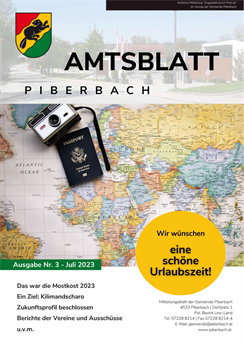 Amtsblatt_Piberbach_Ausgabe 3_Juli2023
